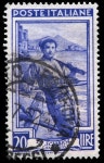 Italian Postage Stamp Featuring La Sciabica 이미지 (162310700) - 게티이미지뱅크 Italian Postage Stamp Featuring La Sciabica
