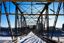 갈래IC교(상) | Bridge over the Icy River 이미지 (120912954) - 게티이미지뱅크 Bridge over the Icy River