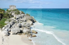 Mayan Ruins at Tulum in Mexico 이미지 (120591201) - 게티이미지뱅크 Mayan Ruins at Tulum in Mexico