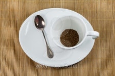 cup with granulated coffee 이미지 (133930120) - 게티이미지뱅크 cup with granulated coffee
