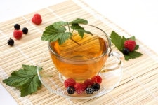 Herbal tea and berries in a glass cup 이미지 (153135064) - 게티이미지뱅크 Herbal tea and berries in a glass cup