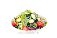 슈퍼런 샐러드(SUPER RUN SALAD) | Bowl of fresh mesclun salad isolated over white 이미지... 게티이미지뱅크 Bowl of fresh mesclun salad isolated over white