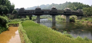 Wind and Rain Bridge in Sanjiang 이미지 (174791911) - 게티이미지뱅크 Wind and Rain Bridge in Sanjiang
