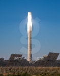 153658851 : 미리보기 - 게티이미지뱅크 Tower of solar power plant