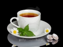 Herbal tea with sweet candys 이미지 (153235547) - 게티이미지뱅크 Herbal tea with sweet candys