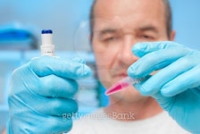 Biological sample in plastic tube 이미지 (156432612) - 게티이미지뱅크 Biological sample in plastic tube
