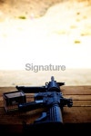 Assault Rifle at SHooting Range 이미지 (174966834) - 게티이미지뱅크 Assault Rifle at SHooting Range