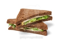 Healthy cheese and salad sandwich 이미지 (141205318) - 게티이미지뱅크 Healthy cheese and salad sandwich