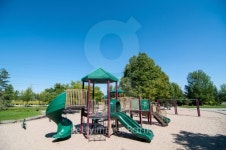 Playground Equipment in a Public Park 이미지 (156951874) - 게티이미지뱅크 Playground Equipment in a Public Park