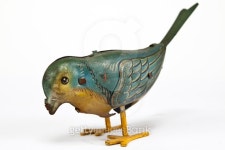 Vintage Tinplate Clockwork Bird 이미지 (177307876) - 게티이미지뱅크 Vintage Tinplate Clockwork Bird