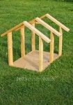 Dog House Wood Frame 이미지 (177372494) - 게티이미지뱅크 Dog House Wood Frame