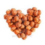 Hazelnuts in form of heart 이미지 (177042504) - 게티이미지뱅크 Hazelnuts in form of heart