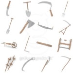 farming tools 이미지 (153066637) - 게티이미지뱅크 farming tools