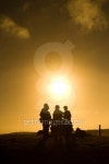 Soldiers standing against sunset 이미지 (177122486) - 게티이미지뱅크 Soldiers standing against sunset