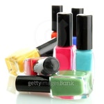 Group of bright nail polishes isolated on white 이미지 (156248467) - 게티이미지뱅크 Group of bright nail polishes isolated on... 