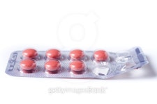 used pack of red pills 이미지 (177227697) - 게티이미지뱅크 used pack of red pills
