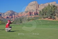 Red Rock Country Golfing 이미지 (157981049) - 게티이미지뱅크 Red Rock Country Golfing