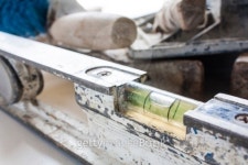 Construction tools on white 이미지 (156480170) - 게티이미지뱅크 Construction tools on white
