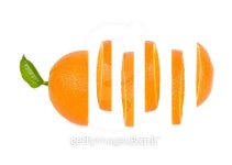 orange is cut on equal circles in one row 이미지 (177255537) - 게티이미지뱅크 orange is cut on equal circles in one row