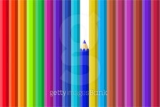 Multi Color pencils set on white background 이미지 (186934941) - 게티이미지뱅크 Multi Color pencils set on white background