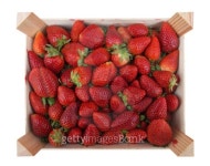 Strawberry in box 이미지 (178469046) - 게티이미지뱅크 Strawberry in box