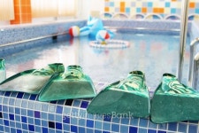 In a kindergarten swimming pool 이미지 (185661026) - 게티이미지뱅크 In a kindergarten swimming pool