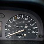 Odometer with 250,000 miles 이미지 (181956662) - 게티이미지뱅크 Odometer with 250,000 miles