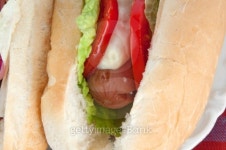 hot dog on a plate 이미지 (173773608) - 게티이미지뱅크 hot dog on a plate