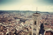 Florence aerial view 이미지 (164067428) - 게티이미지뱅크 Florence aerial view