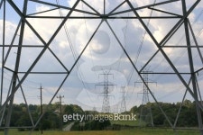 High tension power lines 이미지 (186469221) - 게티이미지뱅크 High tension power lines