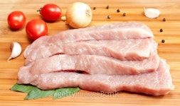 Raw pork with spices and vegetables 이미지 (178877494) - 게티이미지뱅크 Raw pork with spices and vegetables