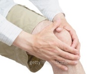 Neoprene knee brace. 이미지 (178428312) - 게티이미지뱅크 Neoprene knee brace.