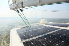 Solar Panels charging batteries aboard sail boat 이미지 (179076150) - 게티이미지뱅크 Solar Panels charging batteries aboard... 