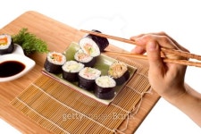 Eating sushi rolls 이미지 (180210348) - 게티이미지뱅크 Eating sushi rolls