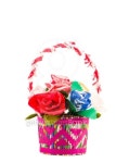 isolated handmade paper flowers basket 이미지 (178572805) - 게티이미지뱅크 isolated handmade paper flowers basket