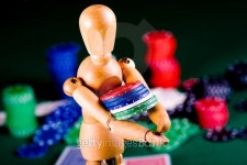 Manikin plays poker 이미지 (178081412) - 게티이미지뱅크 Manikin plays poker