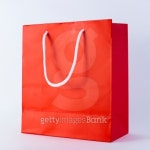 red shopping bag 이미지 (185535758) - 게티이미지뱅크 red shopping bag
