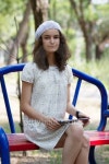 Teenage girl with trendy tablet pc in park 이미지 (465620777) - 게티이미지뱅크 Teenage girl with trendy tablet pc in park