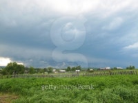 The sky above village in summer 이미지 (179982382) - 게티이미지뱅크 The sky above village in summer