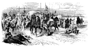 Crusaders On Their Way To Palestine 이미지 (180749647) - 게티이미지뱅크 Crusaders On Their Way To Palestine