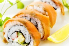 salmon roll sushi 이미지 (450078599) - 게티이미지뱅크 salmon roll sushi