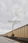 Coal Train And Smokestack 이미지 (172422814) - 게티이미지뱅크 Coal Train And Smokestack