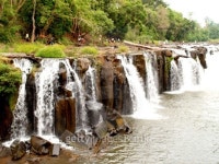 Tad-Pa-Suam waterfall in Champasak , Laos 이미지 (459468107) - 게티이미지뱅크 Tad-Pa-Suam waterfall in Champasak , Laos