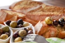 Olives and bread 이미지 (175730930) - 게티이미지뱅크 Olives and bread