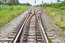 Railway Tracks and Switch 이미지 (183155798) - 게티이미지뱅크 Railway Tracks and Switch
