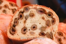 Bread with olives 이미지 (178453264) - 게티이미지뱅크 Bread with olives