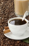cup of coffee and beans 이미지 (178594156) - 게티이미지뱅크 cup of coffee and beans