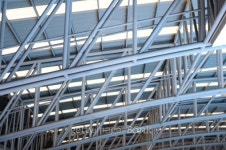 Sport arena with roof made from steel 이미지 (462482983) - 게티이미지뱅크 Sport arena with roof made from steel