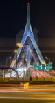 Zakim bridge and traffic lights 이미지 (456751105) - 게티이미지뱅크 Zakim bridge and traffic lights