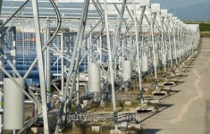 Renewable Energy: Solar, Fresnel collectors 이미지 (178099544) - 게티이미지뱅크 Renewable Energy: Solar, Fresnel collectors